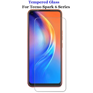 For Tecno Spark 6 Spark6 / Go / Air Clear Tempered Glass 9H 2.5D Premium Screen Protector Explosion-proof Film Toughened Guard (1)