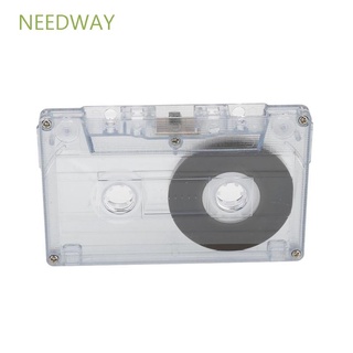 Needway cinta de Cassette en blanco de alta Qulity grabación de voz Cassette cinta en blanco 60 minutos para grabación de música de voz estándar cinta vacía cinta de Audio/Multicolor