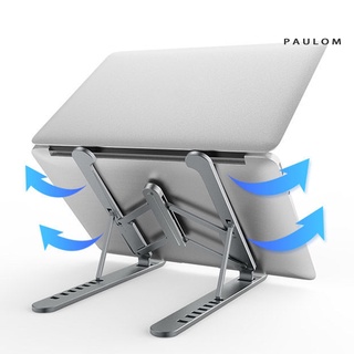 [paulom] soporte plegable ajustable para ordenador portátil de 10 a 17,3 pulgadas, soporte antideslizante para tablet