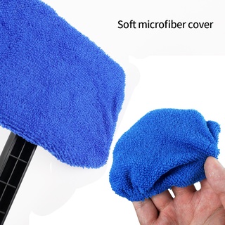 [Microfiber Long Handle Car Interior Cleaning Brush Mop] [Automobile Detailing Wash Brush Mop] [Car Cleaning Supplies] (8)