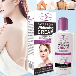 Aichun Beauty crema blanqueadora facial y corporal