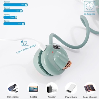 Ventilador portátil de cuello manos libres Personal USB ventilador- batería recargable (2)