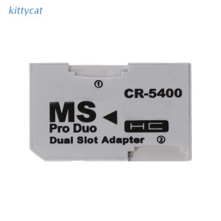 kitty tarjeta de memoria adaptador sdhc tarjetas adaptador micro sd/tf a ms pro duo para psp tarjeta
