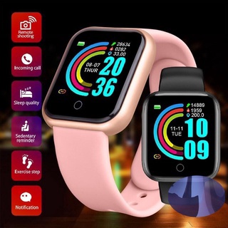 Y68 D20 Smart Watch Bluetooth USB Heart Rate Monitor Smartwatch kirkmall