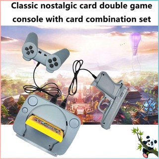 Consola de juegos en casa mango enchufable amarillo tarjeta Mini Tv consola de juegos doble consola de juegos clásico videojuego