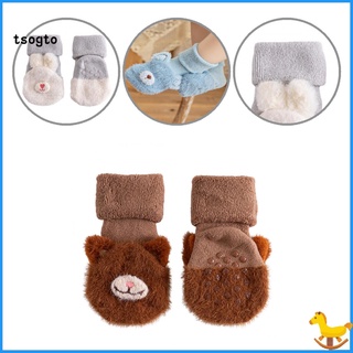 Ts 6 Colors Toddler Socks Baby Socks Infant Clothing Accessories Tear-resistant for Home (1)