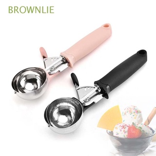 BROWNLIE Salad Ball Digger Meatball Fruit Platter Tools Ice Cream Spoon Cookie Ice Ball Maker Kitchen Pastry Tools Spoon Dough Fruit Ball Spoon/Multicolor