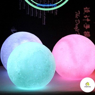 Simple Festival Lunar lámpara ​ ​Dormitorio luz de noche nuevo estudiante vestir juguete LED/Multicolor