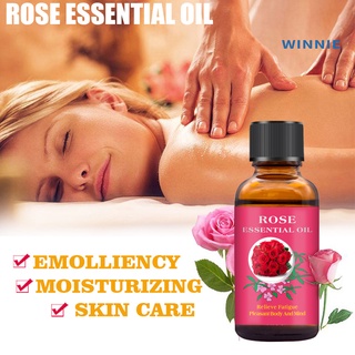 [winnie] aceite esencial de lavanda rosa fragancia masaje corporal hidratante alivio del estrés (1)