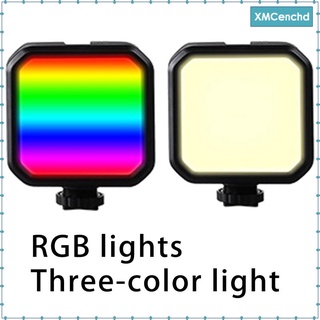 Luz De Relleno LED RGB Adecuado Regulable 7W Porttil A Todo Color Tipo-c
