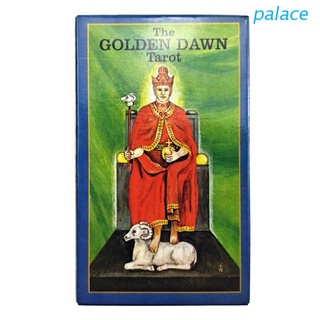 palace The Golden Dawn Tarots Full English Oracle Cards Deck Mysterious Divination Family Party Board Game