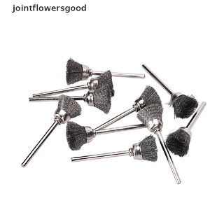 Jtff 10 Pzs Mini Cepillo De Acero Inoxidable Para Herramientas Rotativas Dremel Accesorio 13mm Bueno