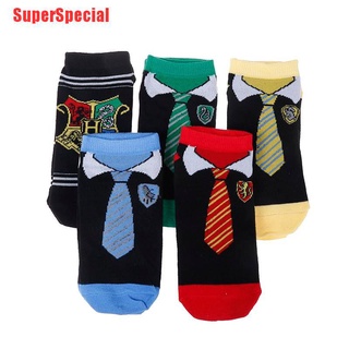 SSP mago Harry Potter calcetines Cosplay accesorios calcetines de algodón transpirable calcetines (2)