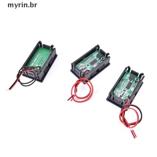(Myhot 12v 24v 60v 72v Voltímetro Digital De automóvil con Indicador De batería De plomo Ácido (Myrin)