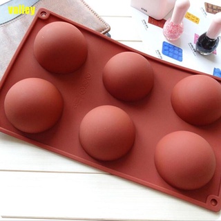 valley Half Ball Silicone Pudding Chocolate Candy Mold Cake Decor Baking Mould Tools MNZM (1)