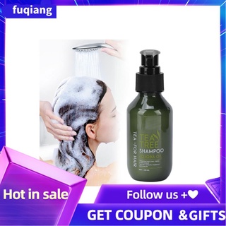 fuqiang pansly tea tree champú limpieza nutritiva cuero cabelludo para el cuidado del cabello 100ml