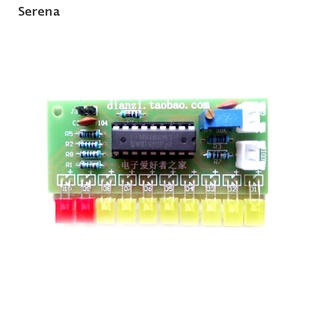 {Serena} 1 pza LM3915 10 segmentos indicador de nivel de audio kit de bricolaje M58 caliente
