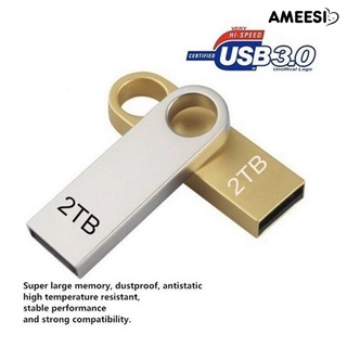 Ameesi 1T 2T Portable External High Speed USB 3.0 Flash Drive Data Storage U Disk Pen