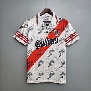 River Plate 1995/1996 Home Retro camiseta de fútbol de alta calidad para hombre (1)