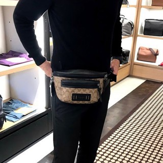 Coach nueva bolsa de pecho para hombre bolsa de pecho bolsillos multifunción (2)