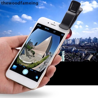 [Thewoodfameing] Universal 3 en 1 ojo de pez gran angular Macro lente de la cámara Kit Clip en el teléfono móvil [thewoodfameing]