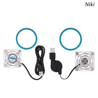 Niki teléfono enfriador portátil teléfono móvil radiador USB teléfono ventilador de refrigeración magnético diseño teléfono móvil enfriador con luz LED