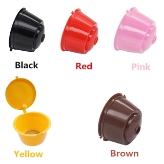 5 colores recargables cápsula de café filtro reutilizable para Dolce Gusto Nescafe (9)