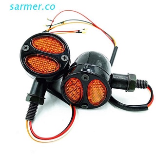 sar2 luces de señal de giro para motocicleta/indicador led/luz trasera intermitente