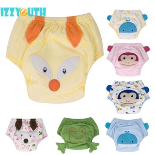4 Capas Bebé Entrenamiento Pantalones Lavables Reutilizables Pañales De Bebés