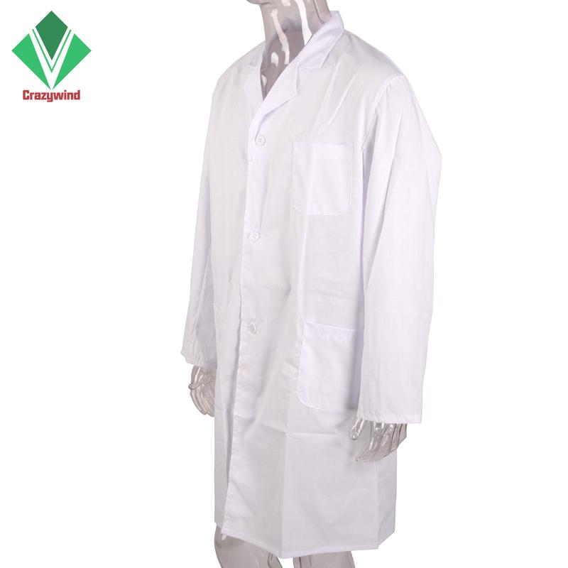 bata de laboratorio higiene industria alimentaria almacén de laboratorio médicos abrigo blanco