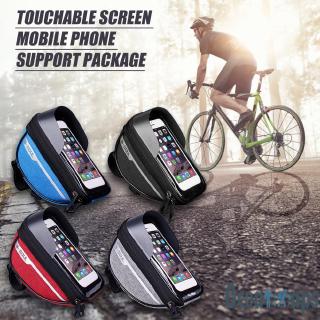 [oceanmaps] soporte para teléfono celular de pantalla táctil, poliéster, bicicleta de montaña, bolsa impermeable