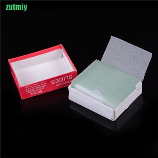 [ZUT] Professional 50PCS Blank Micro Slides accessories Cover Glass Lab MIY