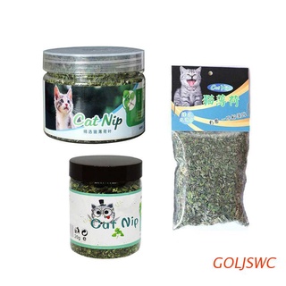 goljswc catnip gato hierba seca hoja pura divertido gatos juguete mascota seguro relleno aperitivos suplemento vitamínico (1)