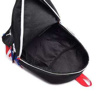 Nike AirJordan Casual deporte al aire libre viaje portátil mochila bolsa escolar Beg Sekolah (6)