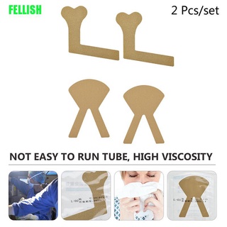 [Fellish] 2 piezas de adhesivo fijo para puente de nariz, fijación Nasal, tubo de estómago, cinta adhesiva, 436 m