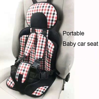 Portátil niños asiento de coche niño asiento de seguridad coche portátil bebé de 6 años de edad simple y conveniente coche universal asiento de bebé cinturón de seguridad bebé niño niños asiento de coche portátil asiento portátil bebé asiento de coche