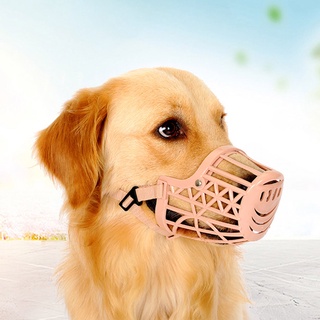 Cubierta de la boca del perro diseño de la caja de hocico Anti-mordedor de ladrar hocico mascota hocico jaula de la boca