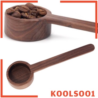 [KOOLSOO1] Cuchara medidora de café cucharada de madera para granos de café