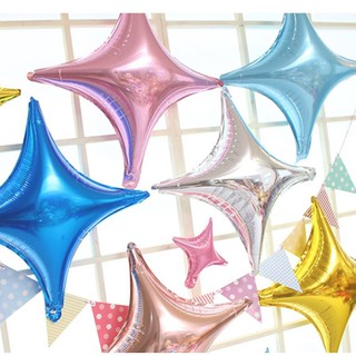 globo estrella de 10"/26" para fiesta de cumpleaños, boda, aniversario, decoración de tienda, decoración del dormitorio de los niños, papel de aluminio