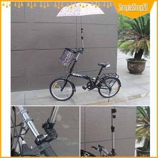 Simpleshop20 soporte De paraguas Para Bicicleta plegable giratorio