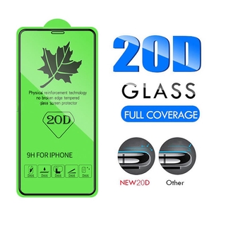 20d cubierta completa de vidrio templado para iphone 11 12 mini pro x xr xs max protector de pantalla para iphone 6 6s 7 8 plus se película protectora