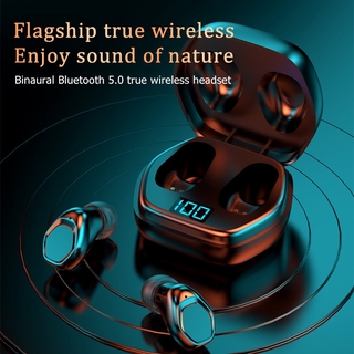 Audífonos Tws con Bluetooth 5.0 Tws M10 con micrófono pantalla Led inalámbrica Bluetooth auriculares con cancelación De ruido impermeable