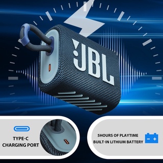 JBL GO3 Inalámbrico Bluetooth 5.1 Altavoz Portátil Impermeable Altavoces Externos Deporte Bass Sonido 5 Horas (1)