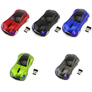 amp* 2.4GHz Wireless Cordless Car Shaped Mouse Mice with USB Receiver for PC Computer Laptop Accessories