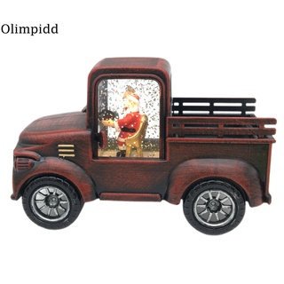 Venta de 2 colores vehículo muñeca LED alta simulación Santa Diecasts vehículo juguete Adorable para navidad (5)