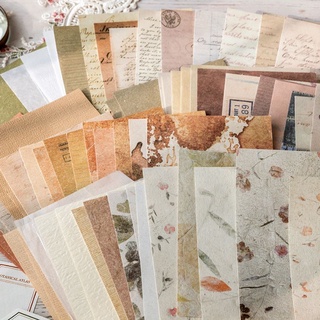 30 Sheets Retro Floral Message Decorative Scrapbooking Papers (2)