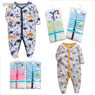 Conjunto De Pijamas para bebé recién nacido De algodón Manga larga (1)