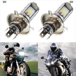 Xxx 1 pza faro delantero LED H4 COB para motocicleta/luz delantera alta/bajo/foco blanco TOM