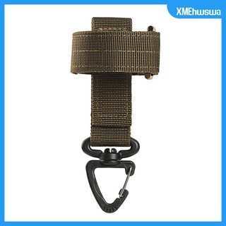 soporte de guante correa ajustable senderismo al aire libre cuerda percha rotable clip