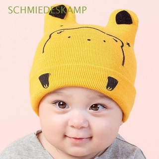 schmiedeskamp precioso bebé oso sombrero suave de punto sombrero de dibujos animados beanie sombrero con capucha gorra bebés niños regalo casual niño otoño invierno recién nacido sombrero